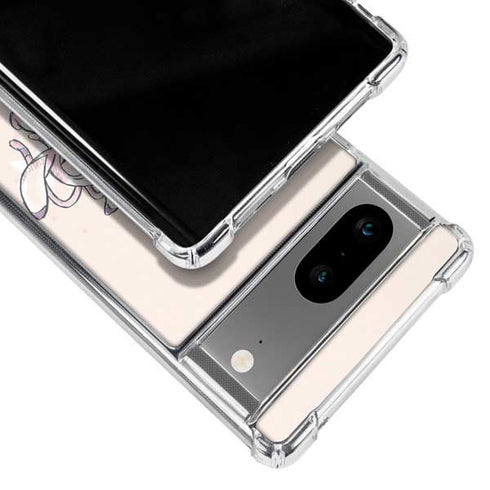 Disney Lilo and Stitch Stitch and Angel Google Pixel 8 Clear Case